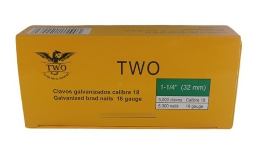 Clavo Neumatico 1 1/4 Cal. 18 Two