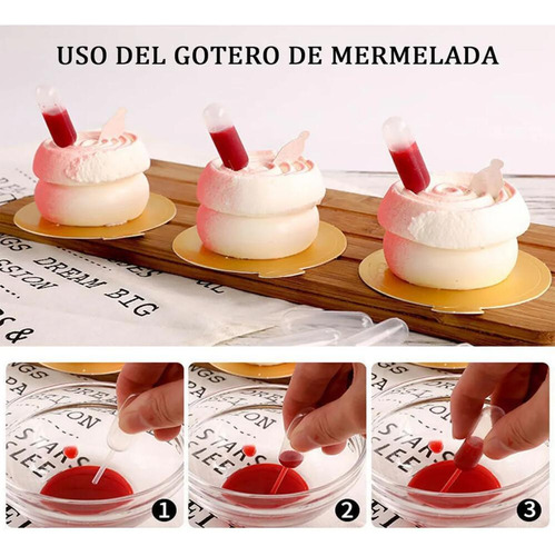 Conjunto De Gotejamento De Sobremesa Para Cupcake De Bufê 15