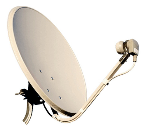 Antena Satelital Fta 75 Cm Para Movistar Tigo Claro 