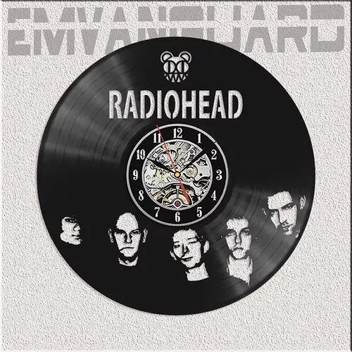 Reloj Radiohead Vinilo Ideal Regalo Lleva El 2do Al 20%off