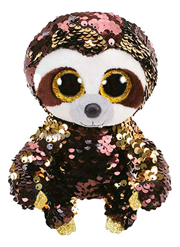 Ty Beanie Boos Peluche Dangler Grande Flipable Lentejuelas