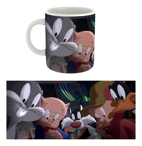 Taza Space Jam Looney Tunes |de Hoy No Pasa| 3