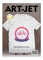 Comprar Papel Transfer Telas Claras A4 Art-jet 10hojas
