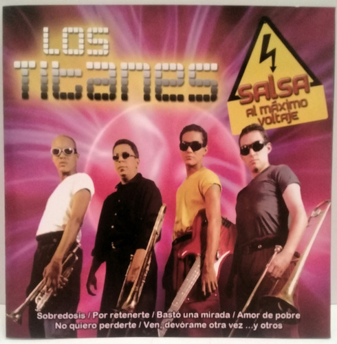 Cd Los Titanes (salsa Al Maximo Voltaje)