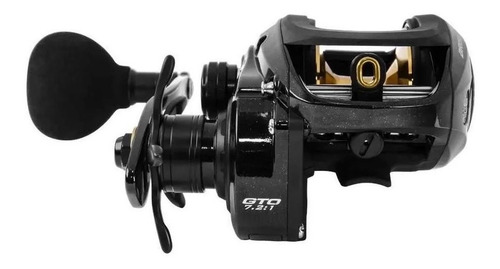 Imagen 2 de 3 de Reel rotativo Marine Sports Brisa BG Power derecho color negro