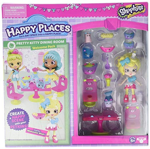 Shopkins Felices Lugares Temporada 3 Welcome Pack - Comedor 