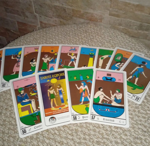 Cartas De Tarot Egipcio Con Libro Explicativo 