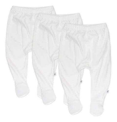 Honestbaby Paquete De 3 Pantalones Harn De Algodn Orgnico Co