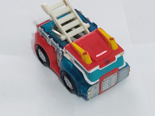 Transformers Playskool Heroes Rescue Bots Energize Heatwave Energize Heatwave Fire-bot Rojo (Usado)