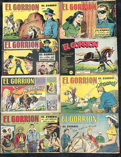 Revista El Gorrión Lote X 8 