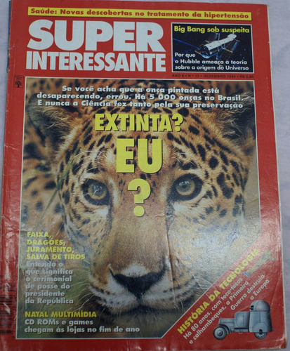 Revista Super-interessante De Dezembro De 1994 - Excelente!