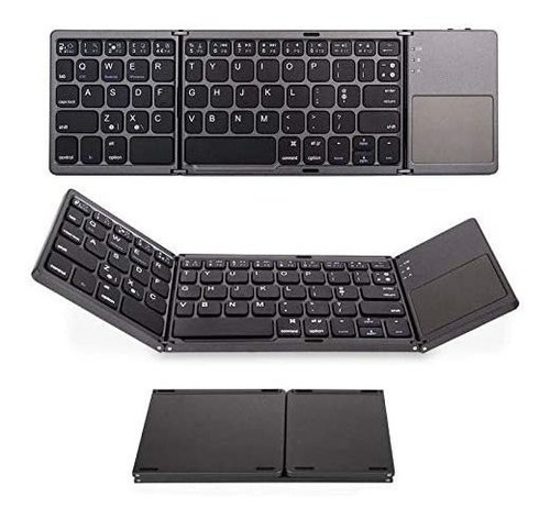 Universal Bluetooth Plegable Teclado Táctil Android Windows