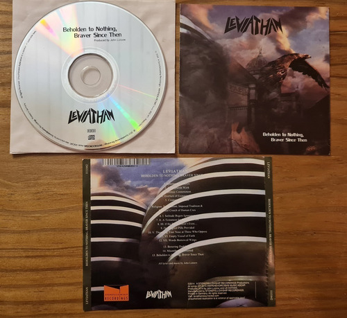 Leviathan - Beholden To Nothing, Braver Since Then (Usado)