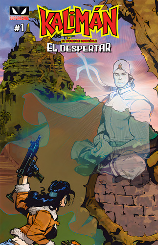 Kalimán El Hombre Increíble: El Despertar 1a, De Alfredo Rodríguez Rivas, Ek Sahib., Vol. 1. Editorial Kamite, Tapa Pasta Blanda, Edición 1 En Español, 2024