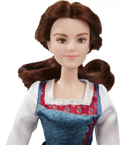 Muñeca La Bella Y La Bestia Disney Vestida De Aldeana Hasbro