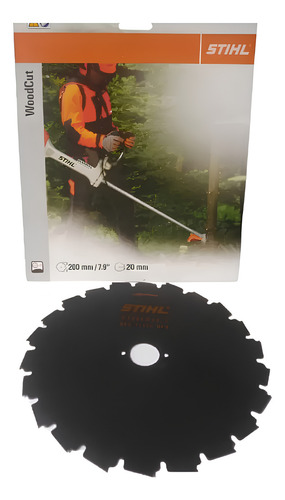 Lâmina Circular Stihl 200mm X 22dts P/ Fs160/220/260/280/360