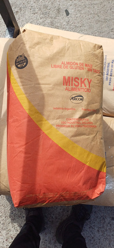 Almidon De Maiz Misky X 10 Kg **sin Tacc**
