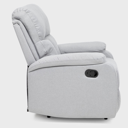 Berger Reclinable Moderno 1 Cuerpo Matheus Gris Vs8070bgr