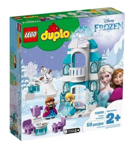 Kit Lego Duplo Disney Frozen Castillo De Hielo 10899 +2 Años