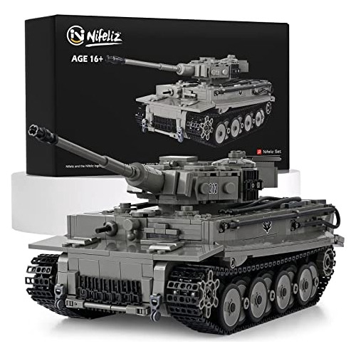 Nifeliz Tiger Heavy Tank, Ww2 Armed Tank Building Set, Milit