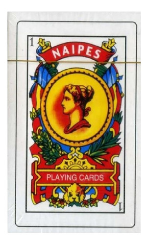 Imagen 2 de 3 de Juego De Cartas Mazo X 50 Naipes Españoles Plastificadas