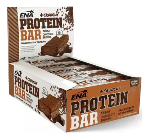 Barras De Proteínas Ena Protein Bar Caja De 16 Unidades