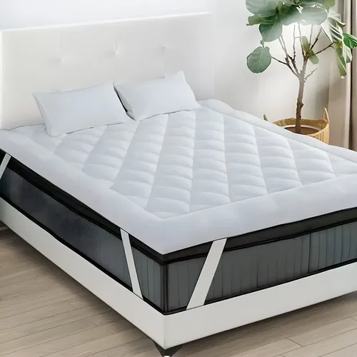 Pillow Top Protetor Colchão Casal Macio Resistente 400 Fios
