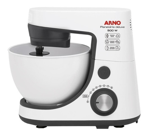 Batedeira com pedestal Arno Deluxe SX89 branca 110 V