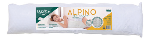 Travesseiro Alpino De Corpo 1,42m X 35cm Com Capa Removível