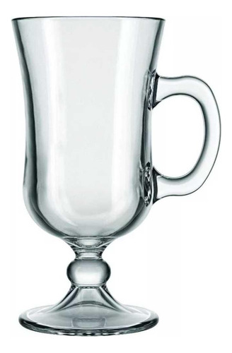 Taça De Vidro Nevada Irish Coffee Nadir - 240ml Cor Transparente