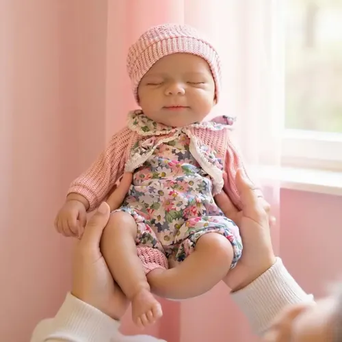 13 Inch Cute Pascale Baby Bebe Reborn Silicone Newborn Doll