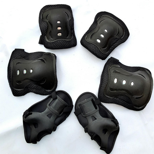 Juego De 7 Cascos Para Niños Y Niñas G, Rodilleras, Coderas,
