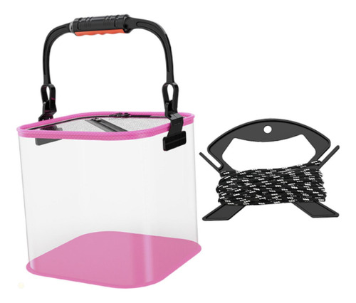 Equipamento Ergonômico De Caçamba De Peixe De Rosa 20cm