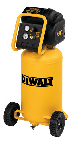 Imagen 1 de 9 de Compresor de aire eléctrico DeWalt D55168 15gal 1.6hp 120V amarillo