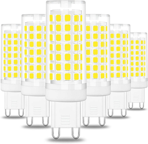 Bombillo Led G9, Luz Fria, 69 Leds, Regulable 6w (60w)