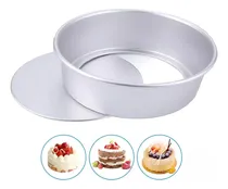 Comprar Moldes De Aluminio Para Tortas Molde Desmontable Molde Tortas 26cm Moldes Queque Redondo Moldes Para Queques Molde Para Torta Insumos Reposteria Pasteleriacl