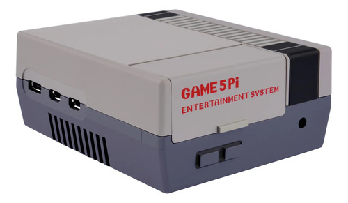 Gamepi - Capa Para Raspberrypi 5 Retrô