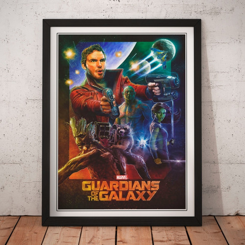 Cuadro Peliculas - Guardianes De La Galaxia - Poster