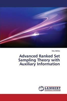 Libro Advanced Ranked Set Sampling Theory With Auxiliary ...
