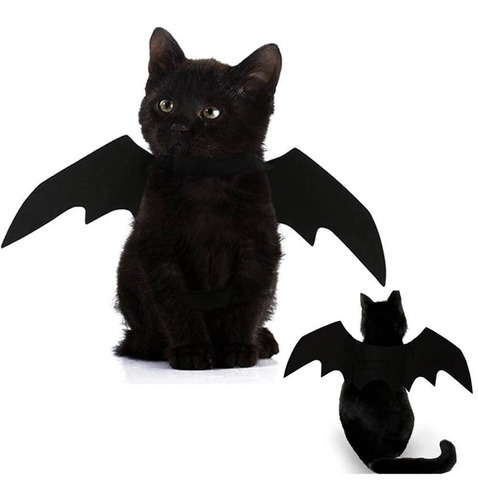 Disfraces Mascotas Gatos Halloween Alas De Murciélago Perro | Cuotas sin interés Disfraces Mascotas Gatos Halloween Alas De Murciélago Perro | Cuotas sin interés
