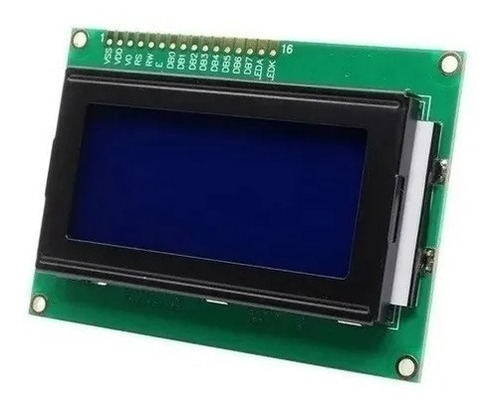 10 X Display Lcd 16x4 1604 Fundo Azul P\ Arduino