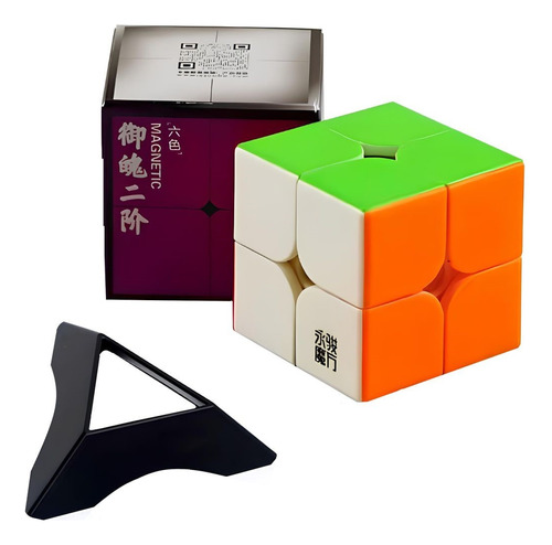 Cubo Rubik 2x2 Moyu Magnetico Yj Yupo V2m Speed Cube