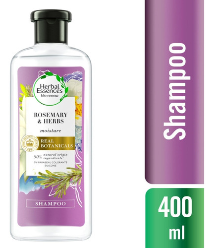  Shampoo Alecrim e Ervas Herbal Essences 400ml