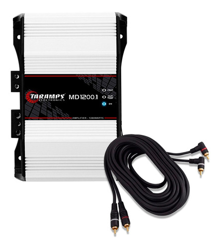 Módulo Amplificador Taramps Md1200 1200w 4 Ohms + Cabo Rca