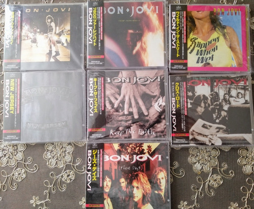 Bon Jovi Súper Obi Collection 1998 Japan / Kalef Cds