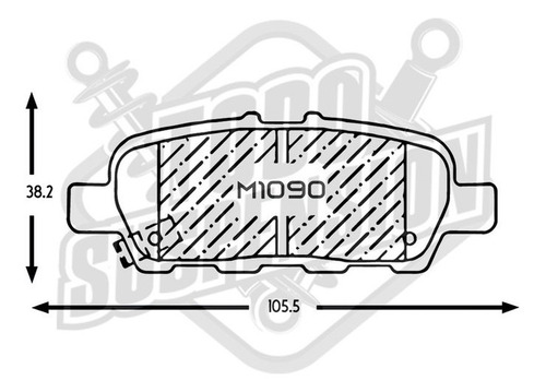 Pastilla Freno Tras Suzuki Grand Vitara (usa) 2.4 2010-2016