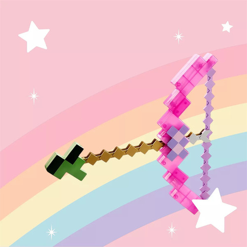 Arco Encantado De Minecraft Con Flecha En Forma De Poción
