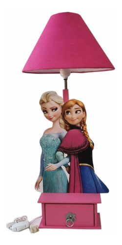 Lámpara Buros Frozen Ana Y Elsa Decorativa Infantil 5 Pieza