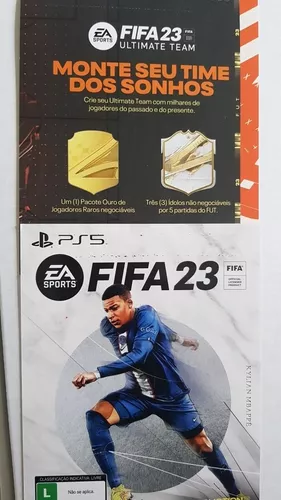 USADO: Console Playstation 5 Digital Edition + FIFA 23 - PS5 em Promoção na  Americanas