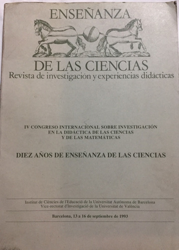 Revista  Enseñanza De Las Ciencias